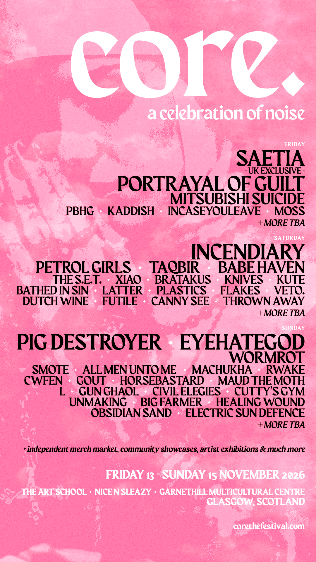 Core lineup