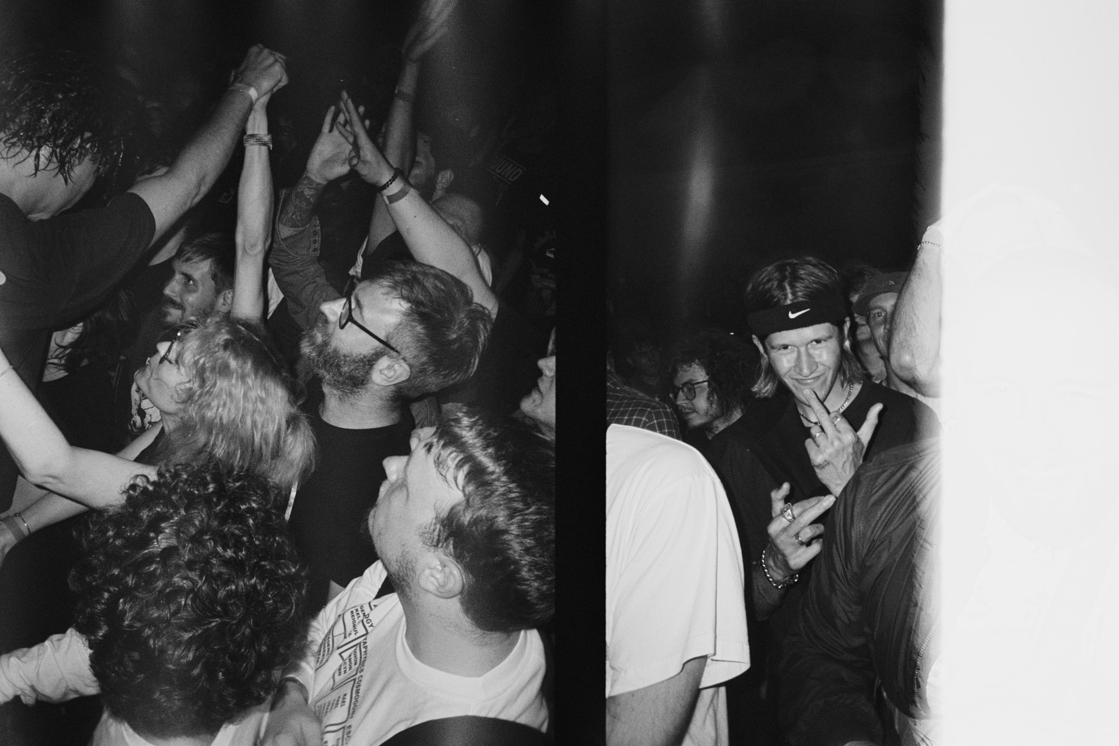In the crowd