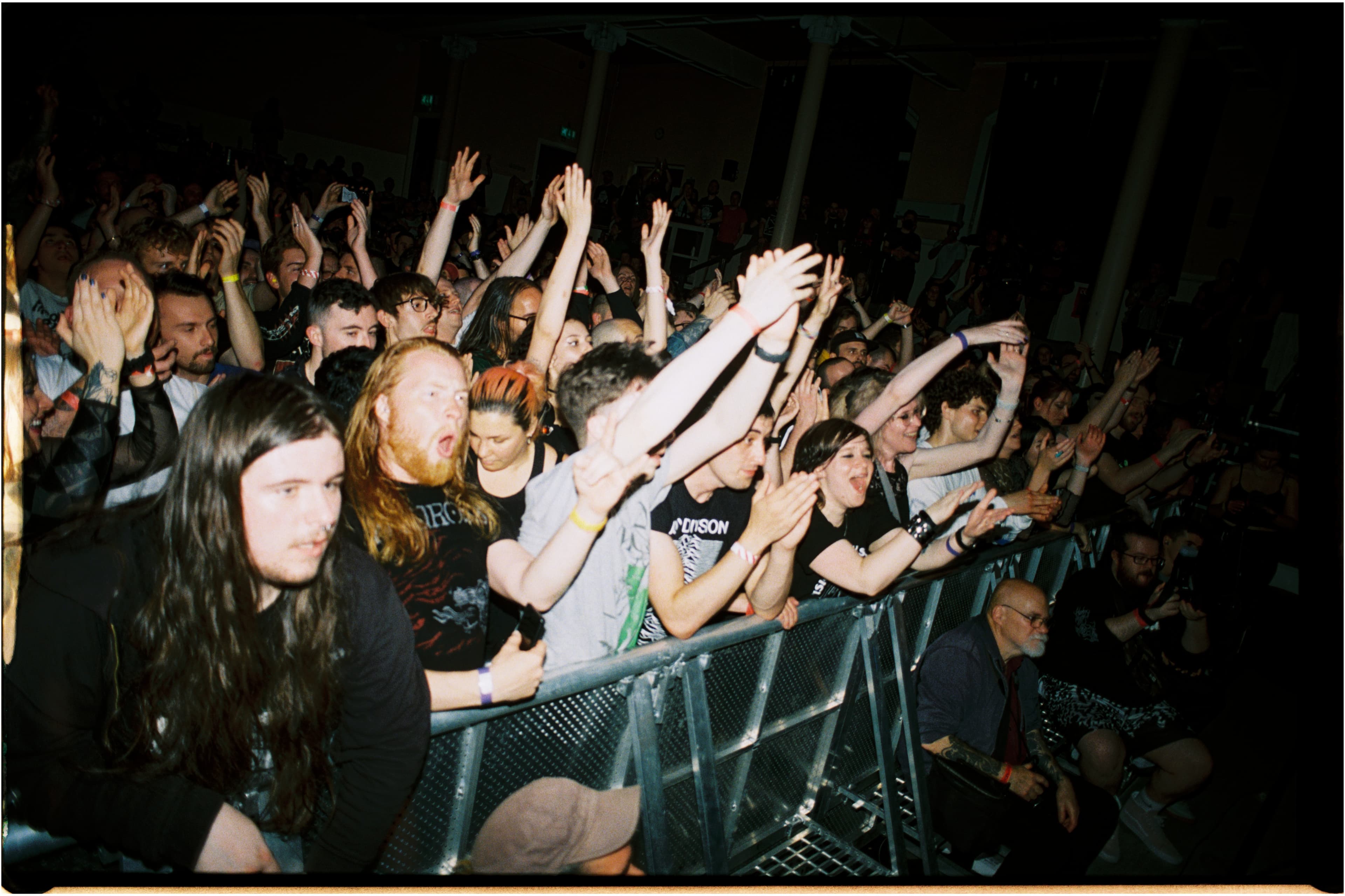 At the barrier